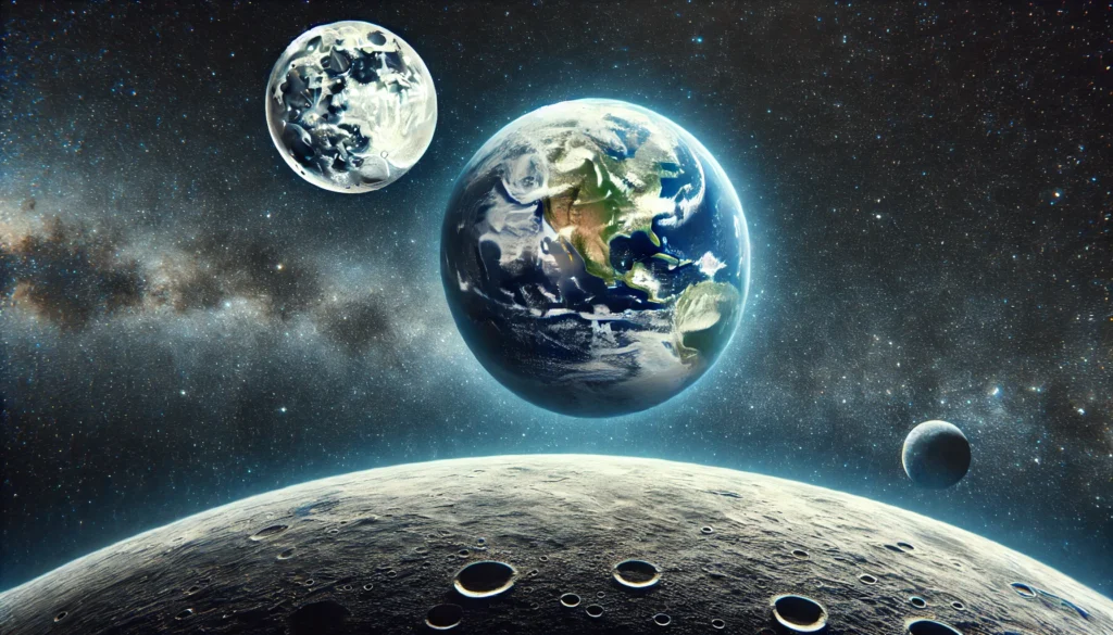 ¿Cuál es la distancia entre la Tierra y la Luna?