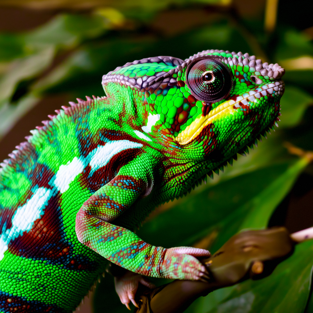 ¿Por qué los camaleones cambian de color?
